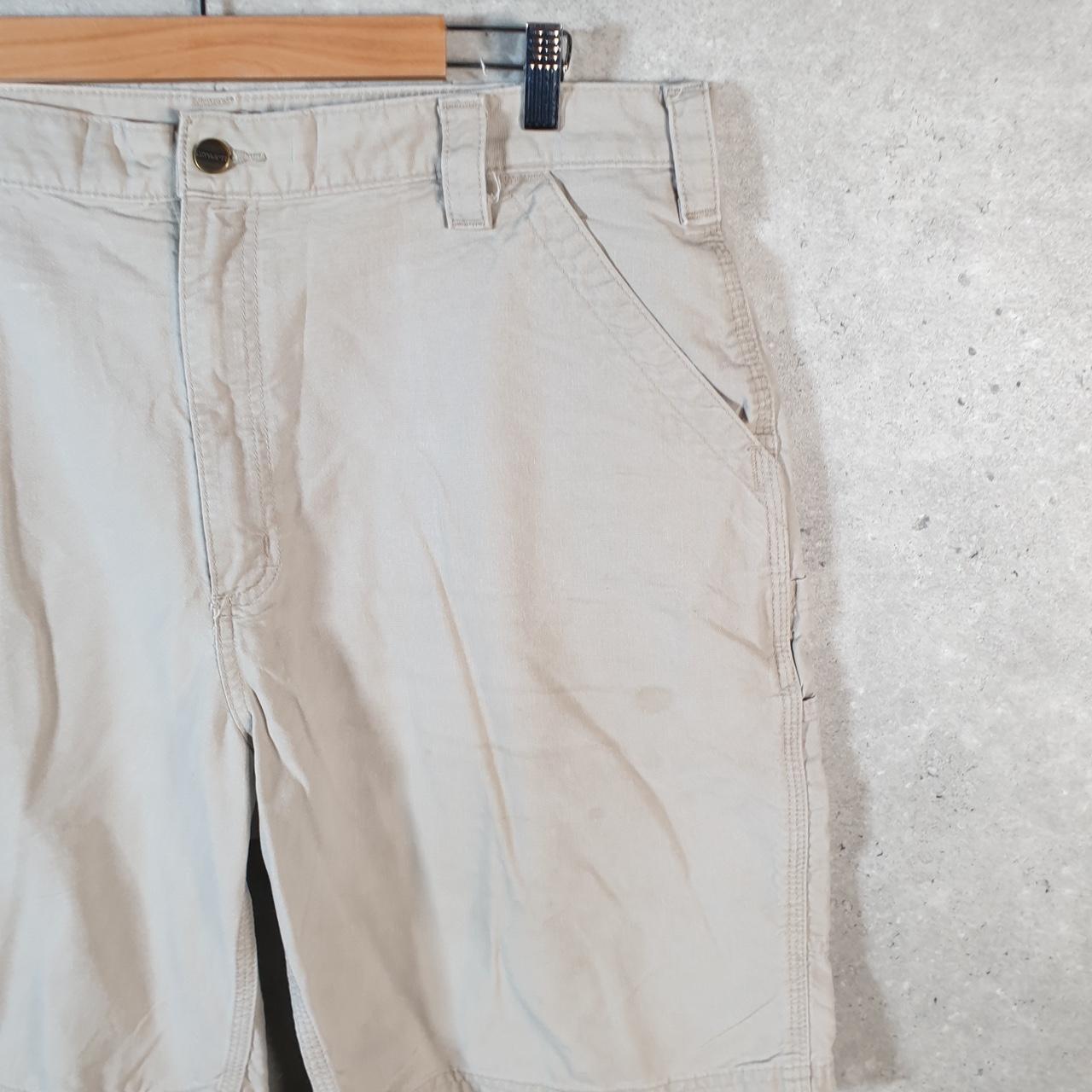 Vintage Carhartt Baggy Carpenter Shorts Jorts Cargo Men’s W40 Brown Relaxed Fit Workwear