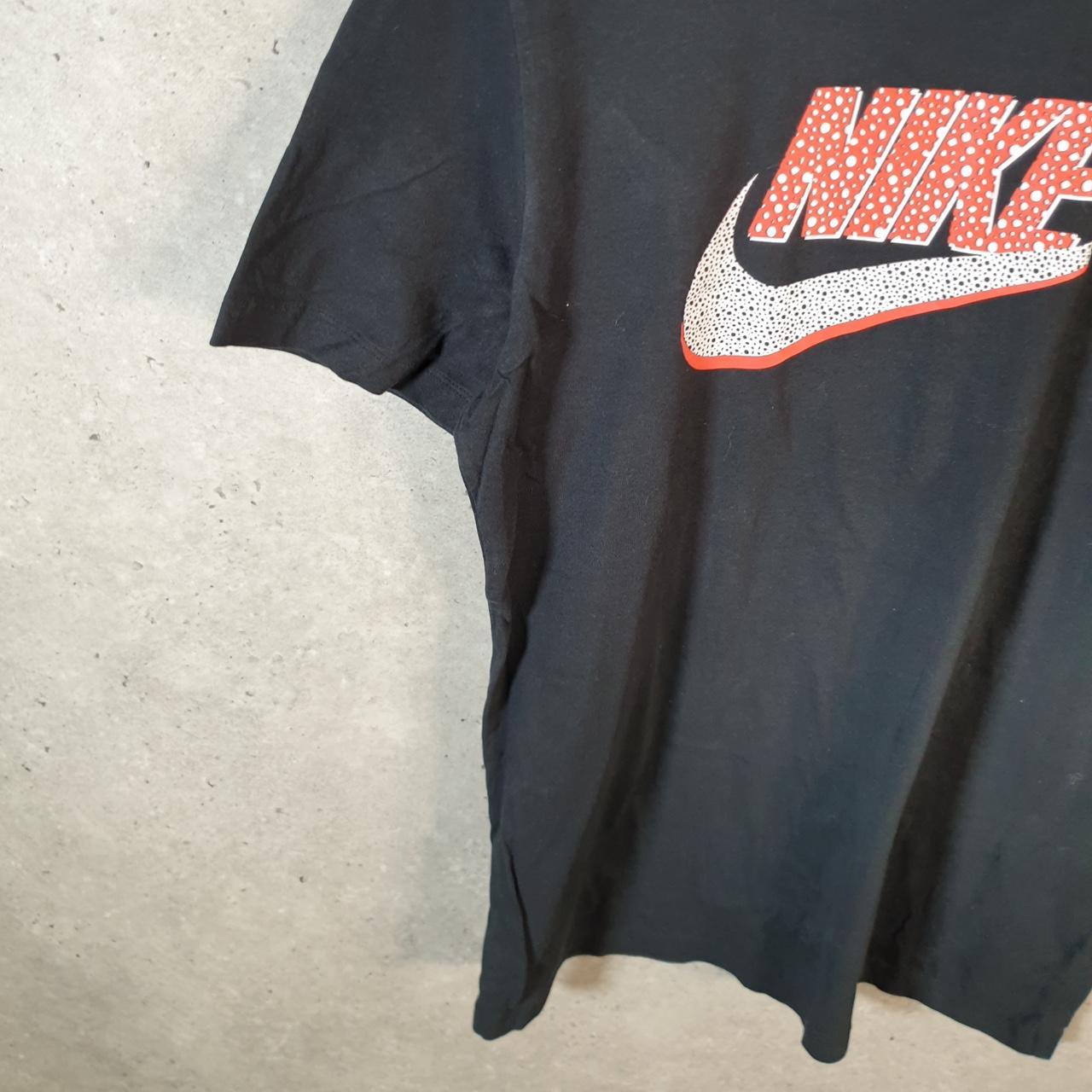 Vintage Nike Spellout Club T Shirt Men’s Medium Black Logo Swoosh Athletic