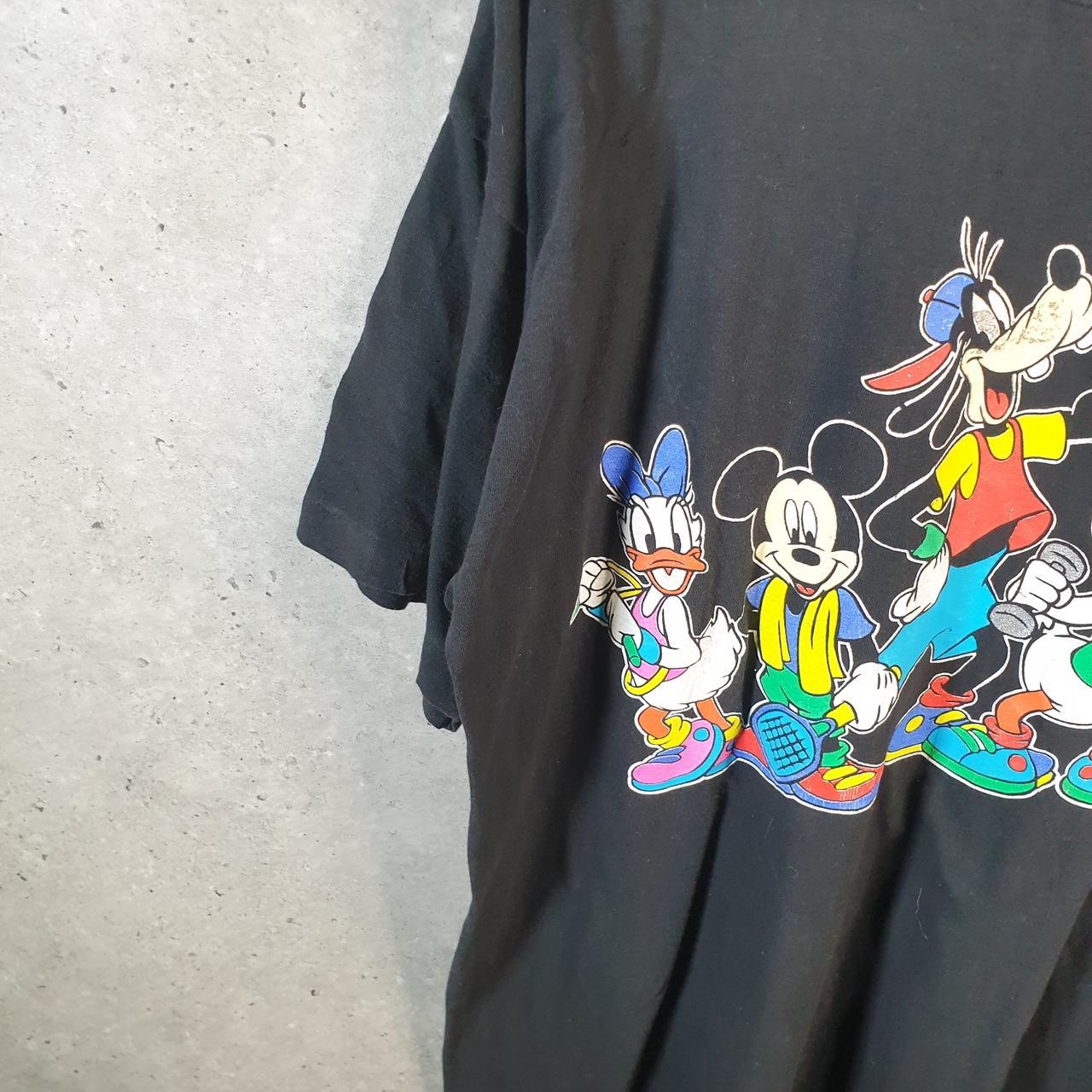 Vintage Ritz Disney Mickey Mouse 90s USA Single Stitch T Shirt Men’s Large Black