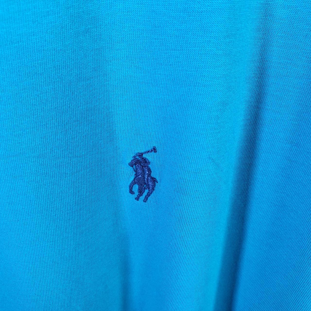 Vintage Ralph Lauren Polo Sport T Shirt Men’s XL Blue  Classic Fit Embroidered Pony C8721