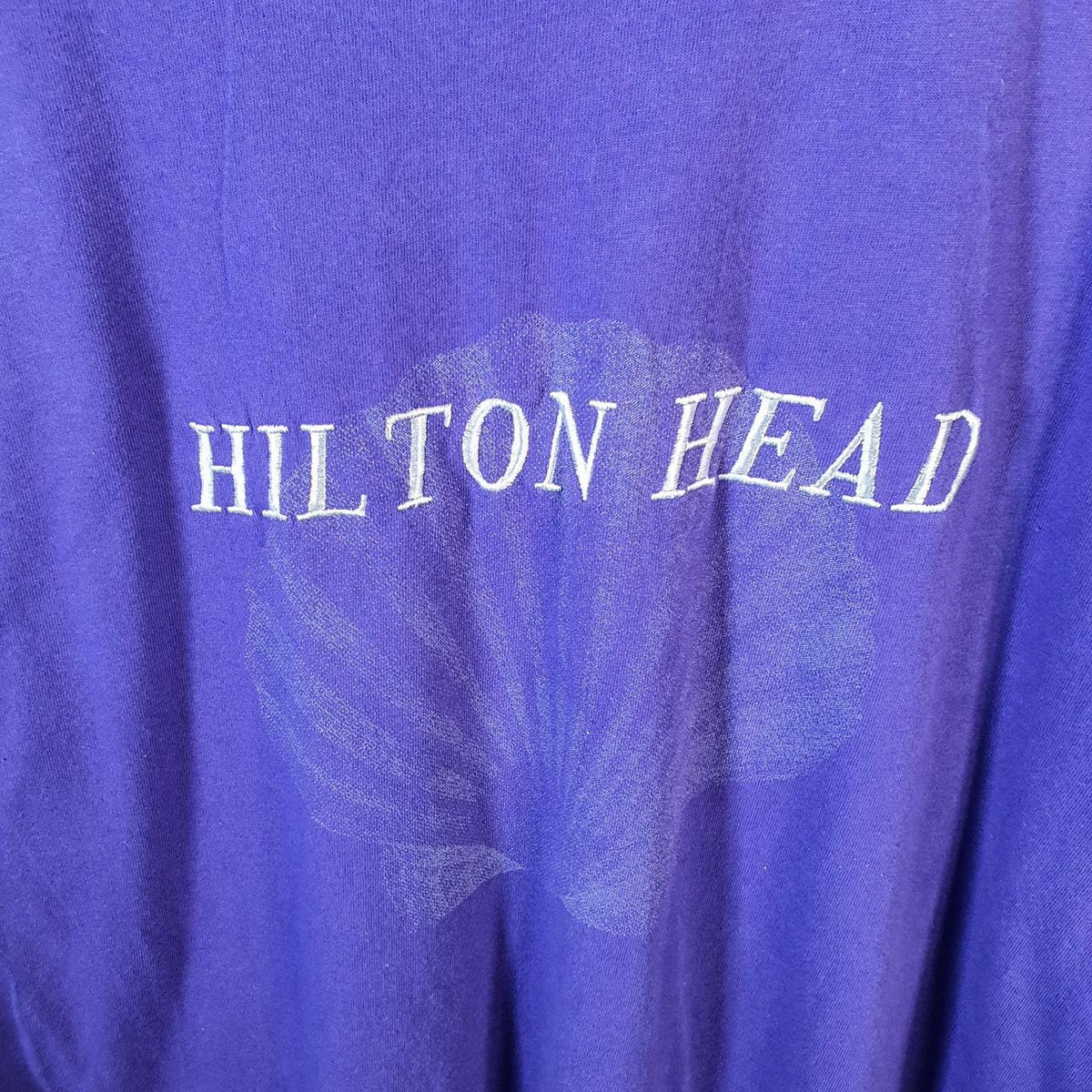 Vintage SCI Hilton Head Embroidered 90s USA Single Stitch T Shirt Men’s XL Purple