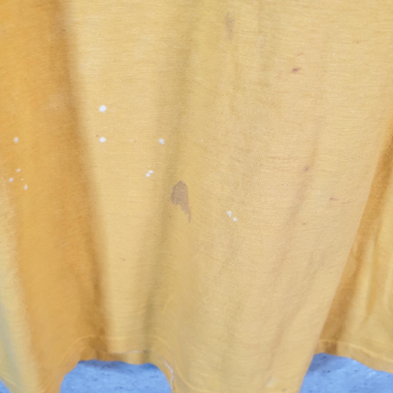Vintage Hanes Beef Nautilus Graphic 90s USA Single Stitch T Shirt Men’s Small Yellow