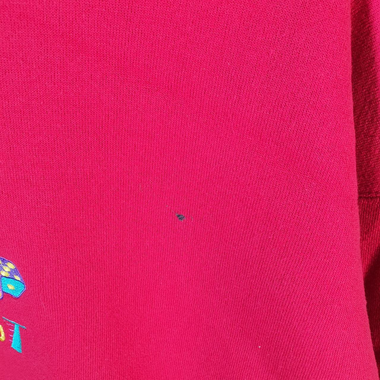 Vintage Lee Heavyweight Sweatshirt Men’s XL Red USA Jackpot Embroidered