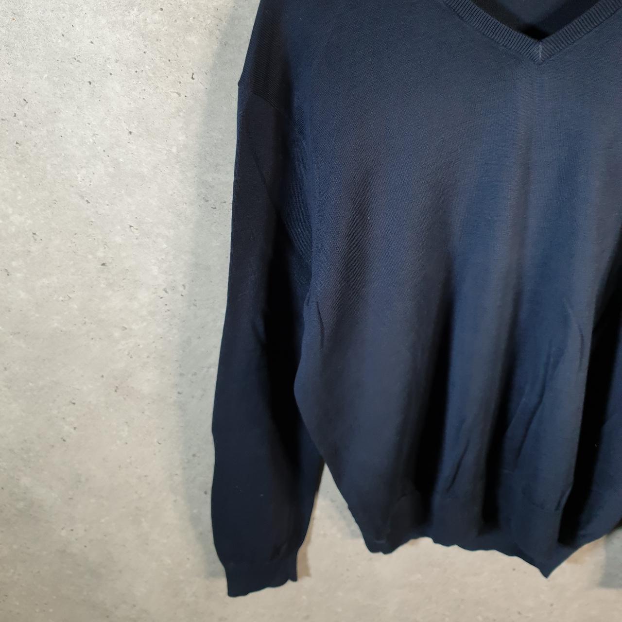 Vintage Ralph Lauren Polo Sweatshirt Men’s XL Navy Pima Cotton Pullover Pony