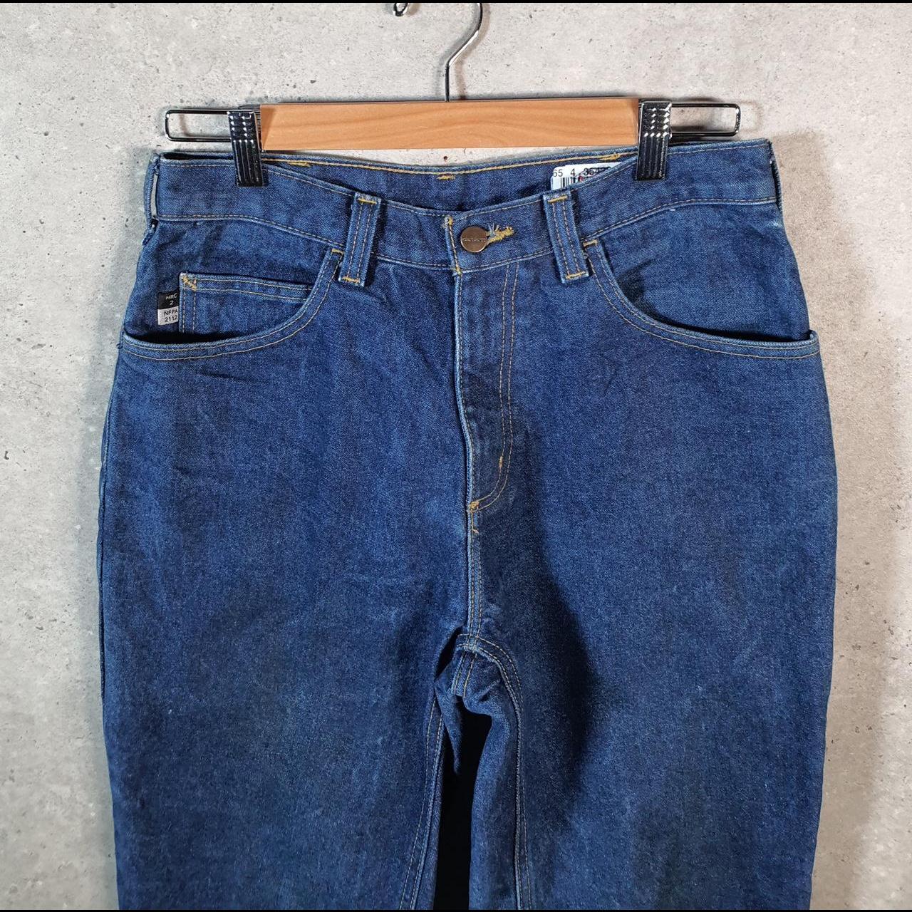 Vintage Carhartt Workwear Carpenter Jeans Mens W30 L32 Blue Denim Relaxed Fit USA