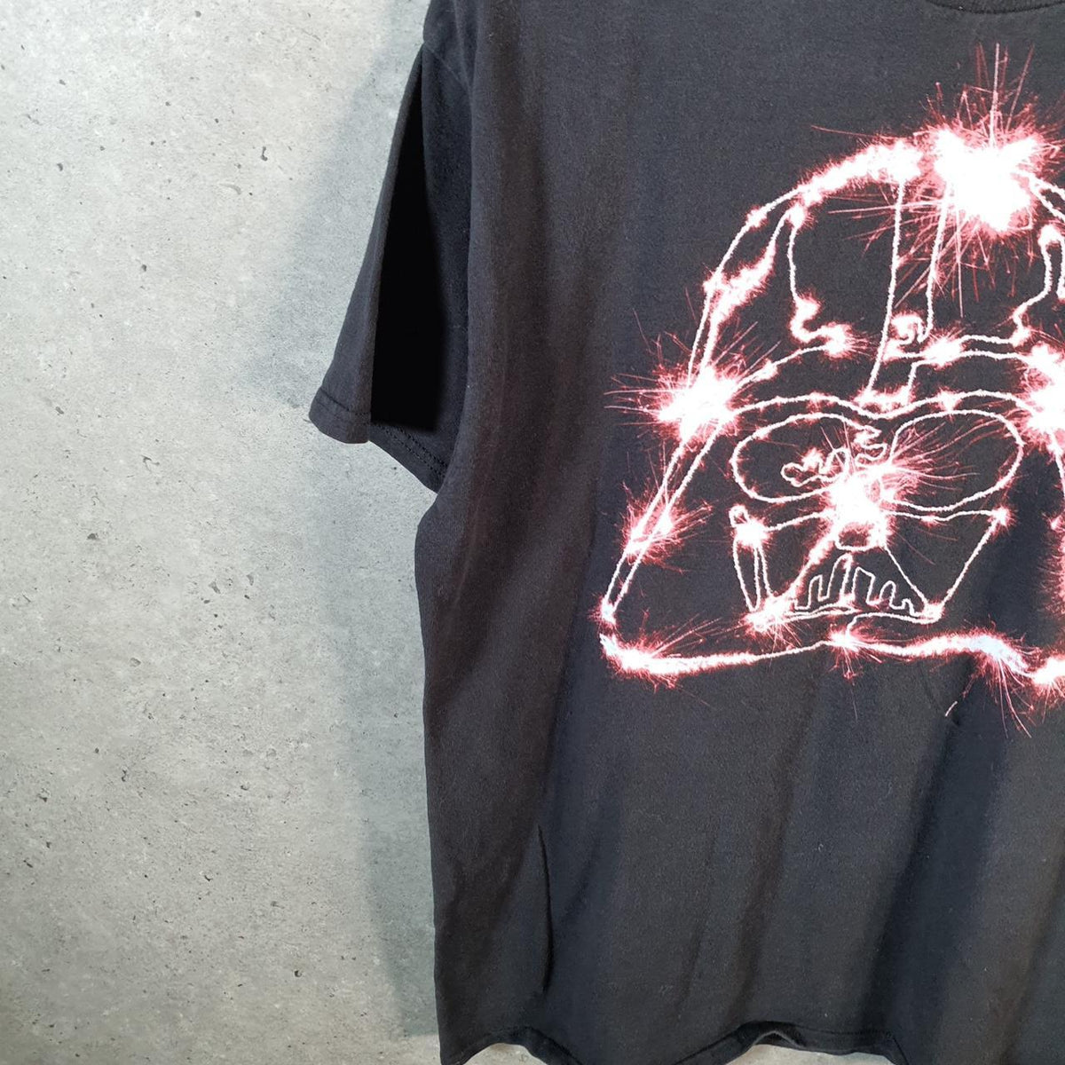 Vintage Star Wars Darth Vader T Shirt Shirt Men’s Large Black Logo Graphic Spellout
