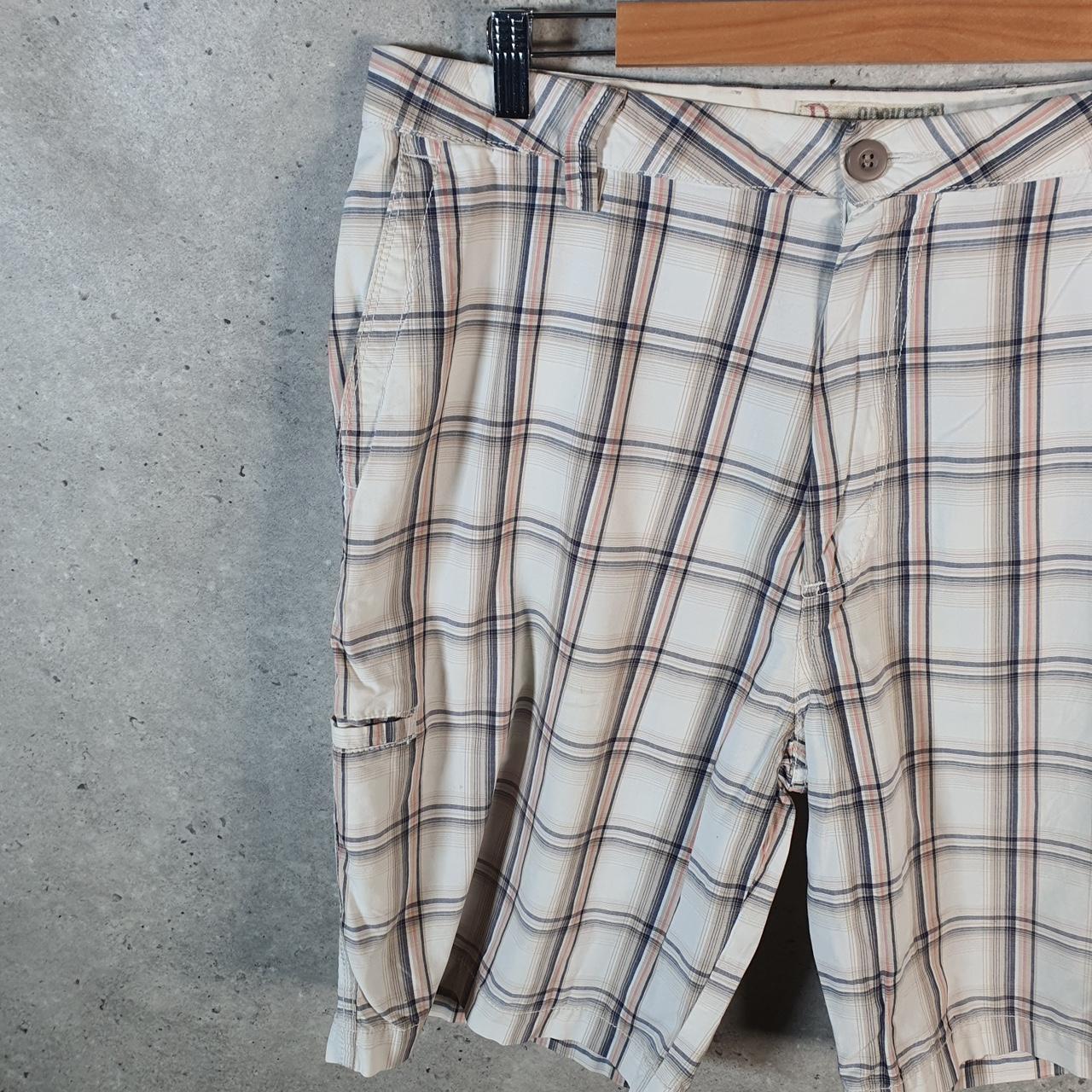 Vintage Dockers Chino Shorts Jorts Cargo Men’s W36 Checkered Baggy Cotton