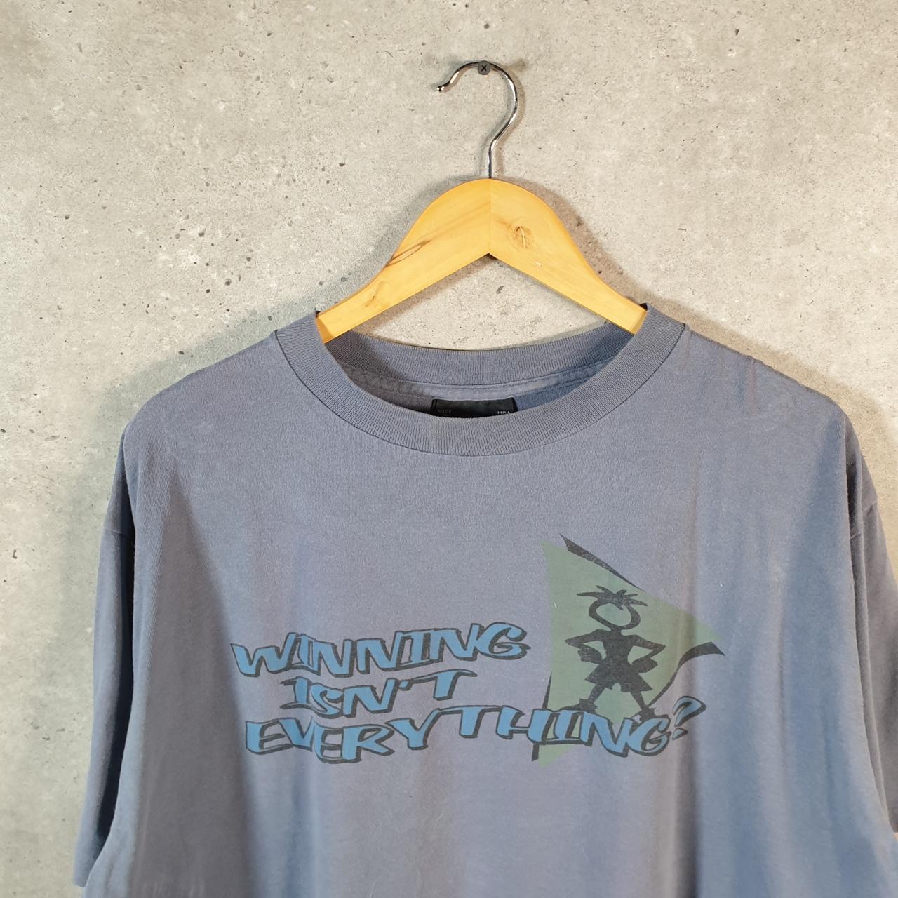 Vintage Ogio Chump Gear Winning Isn’t Everything 90s USA Single Stitch T Shirt Men’s XL Blue