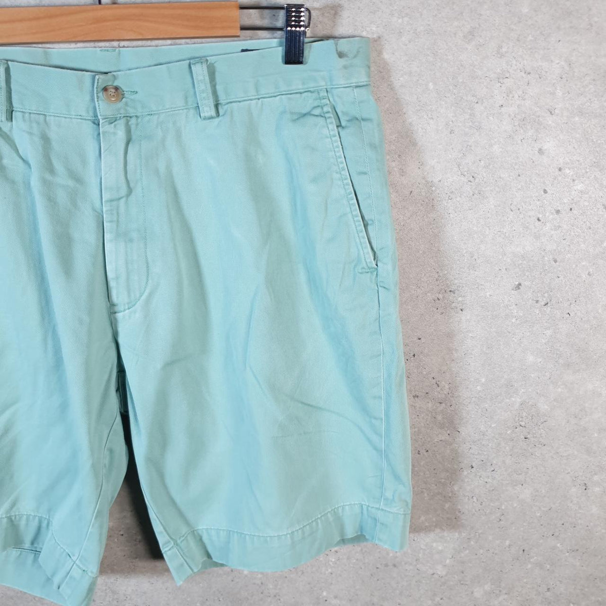 Vintage Ralph Lauren Polo Shorts Jorts Chino Cargo Men’s W35 Blue Baggy Cotton