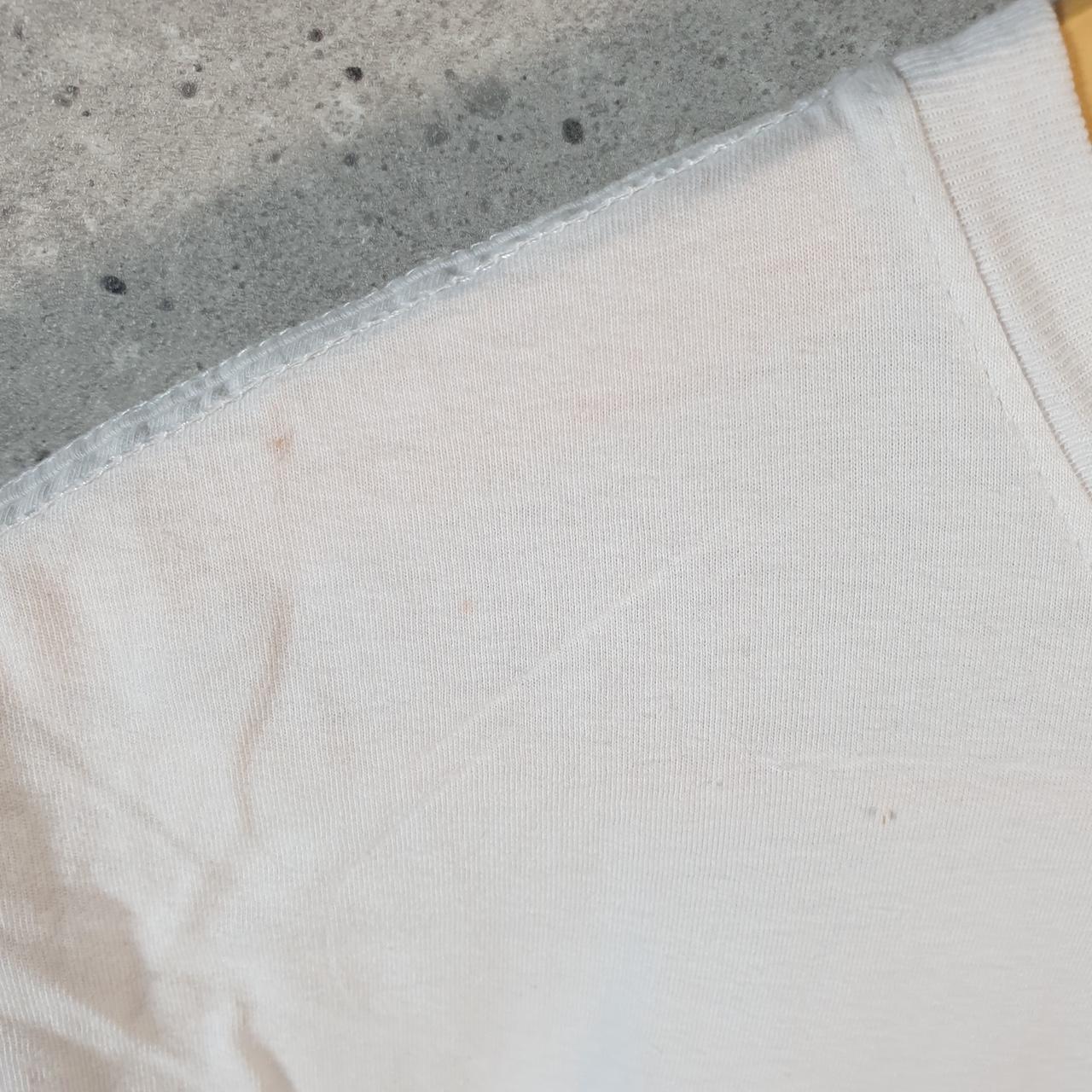 Vintage Adidas Golf Spellout T Shirt Men’s Large White Three Stripes Athletic