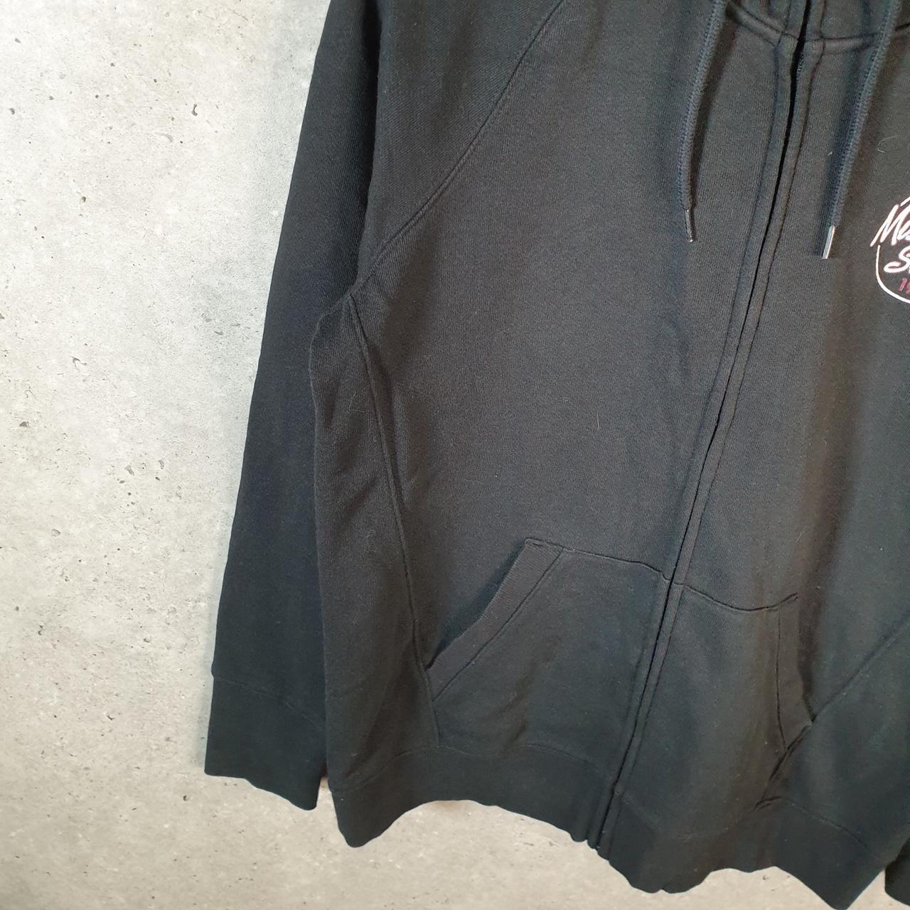 Vintage Champion Hoodie Womens Medium Black Pro Sport Full Zip Missouri State