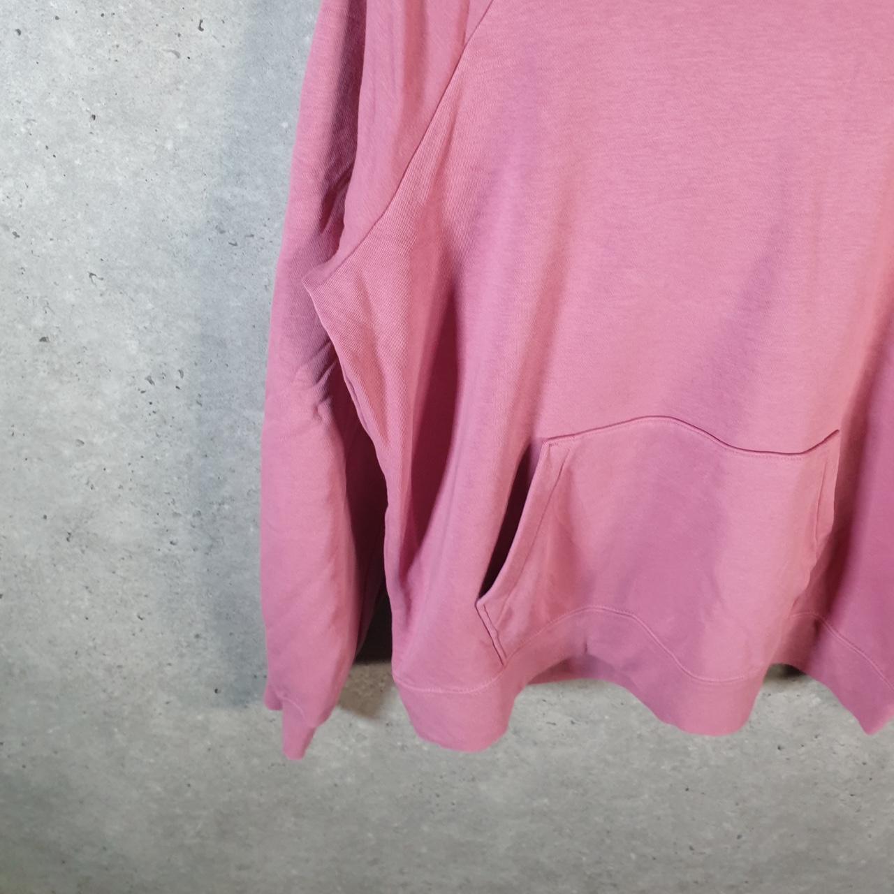 Vintage Nike Club Hoodie Womens Medium Pink Swoosh Y2K Pullover Logo