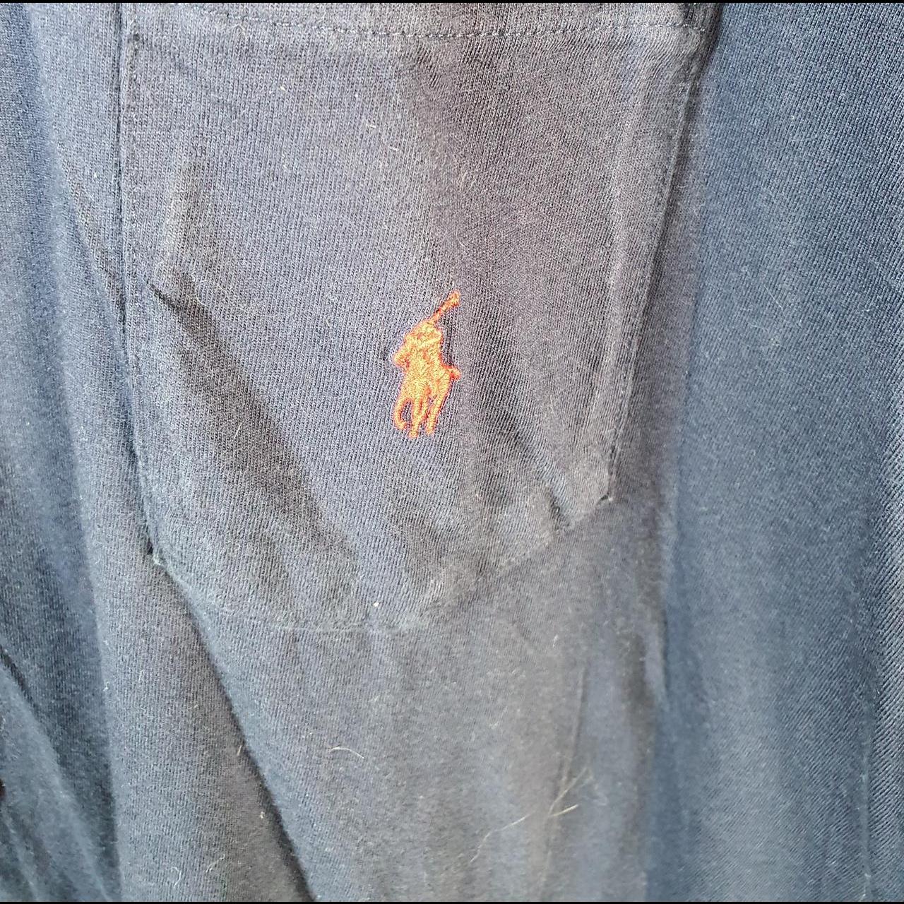 Vintage Ralph Lauren Polo Sport T Shirt Men’s XL Blue Classic Fit Embroidered Pony C8659