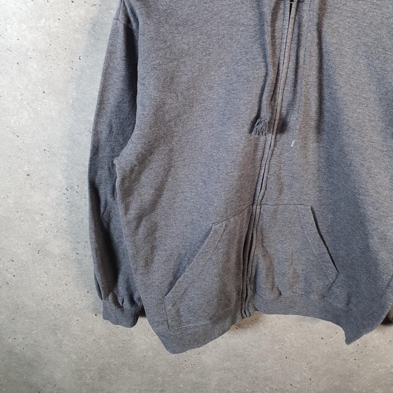 Vintage Lee Sport Hoodie Womens Medium Grey USA Full Zip