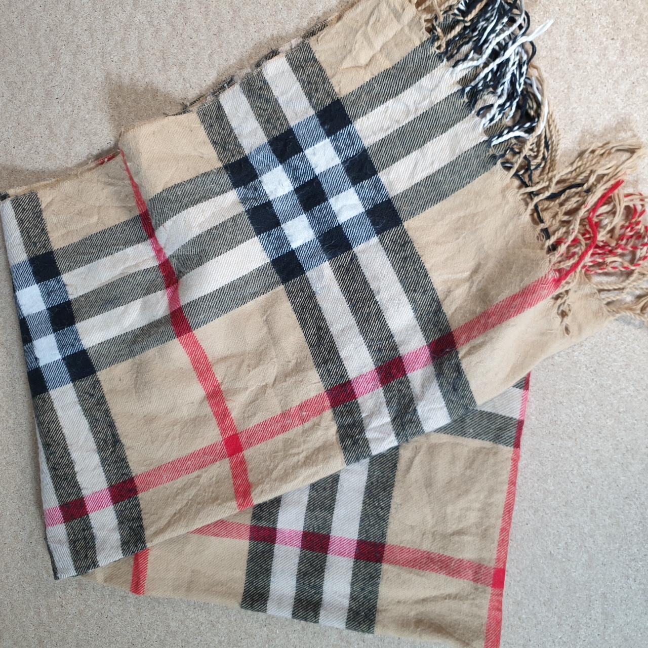 Tartan Nova Check Checkered Scarf