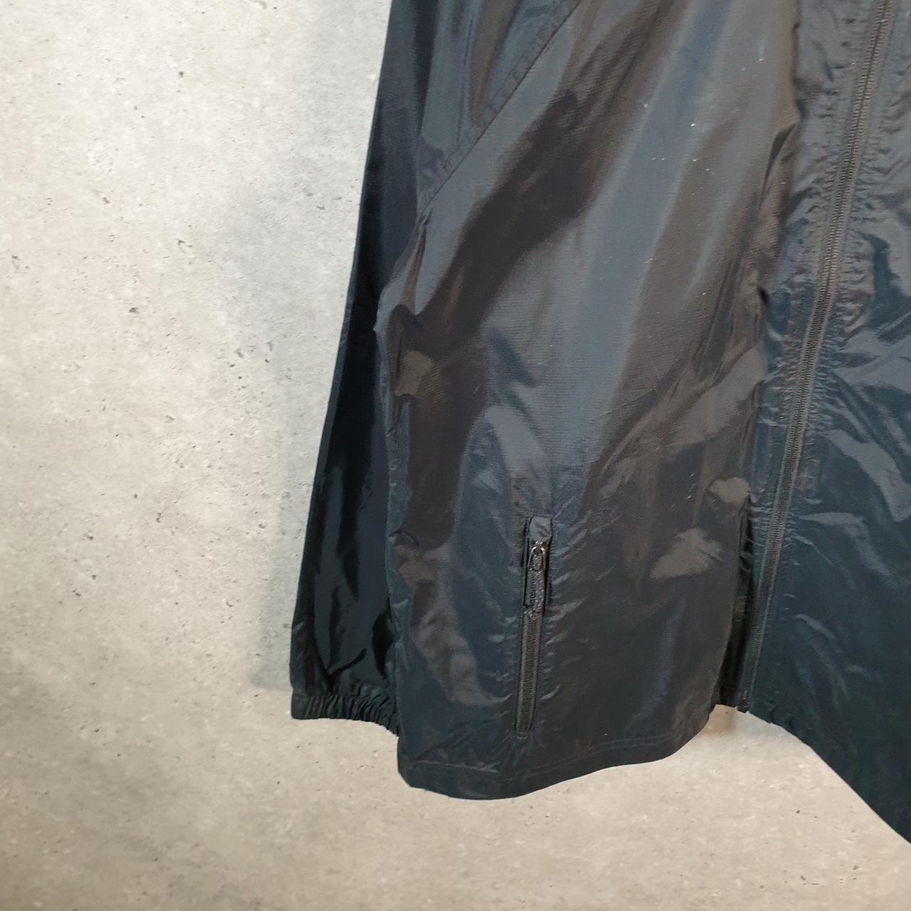 Vintage L.L. Bean Primaloft Nylon Jacket Mens Large Black Waterproof