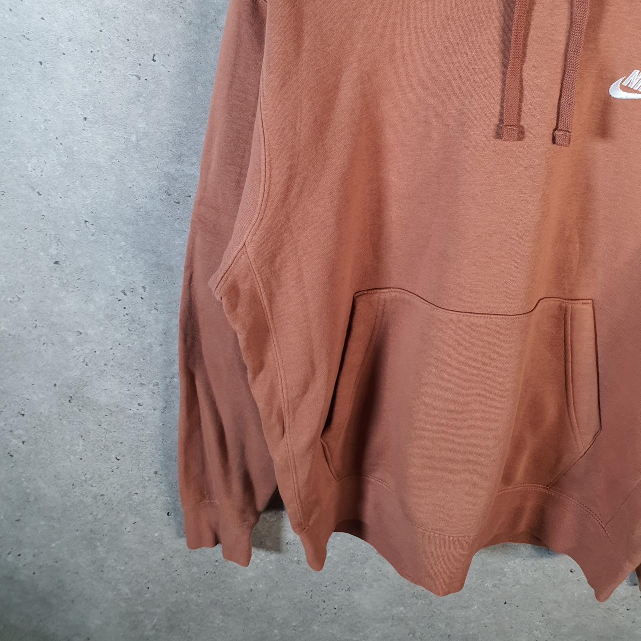 Vintage Nike Club Embroidered Hoodie Men’s Medium Swoosh Y2K Pullover Logo