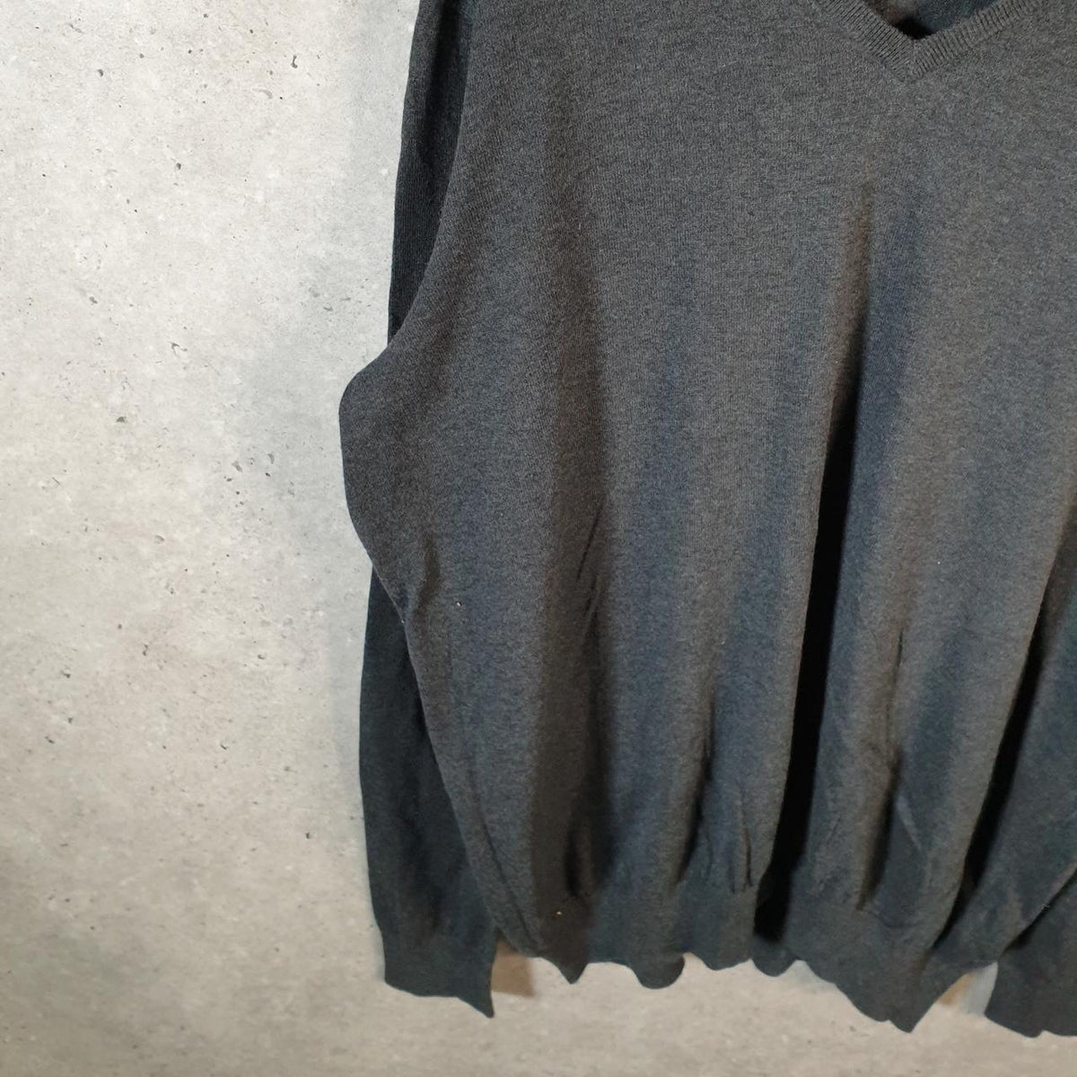Vintage Ralph Lauren Polo Sweatshirt Men’s XL Tall Grey Pima Cotton Pullover Pony