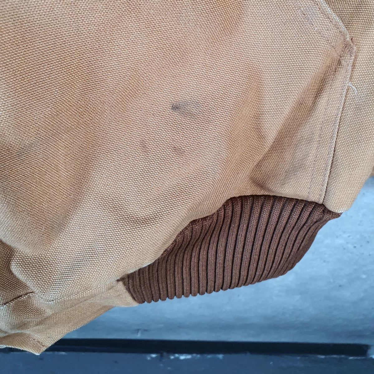 Vintage Carhartt Active Hooded Jacket Men’s 2XL Brown J140 BRN Workwear Canvas USA G2117