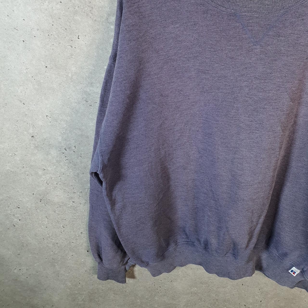 Vintage Russell Athletic Made in USA Sweatshirt Men’s XL Lilac Baggy Blank