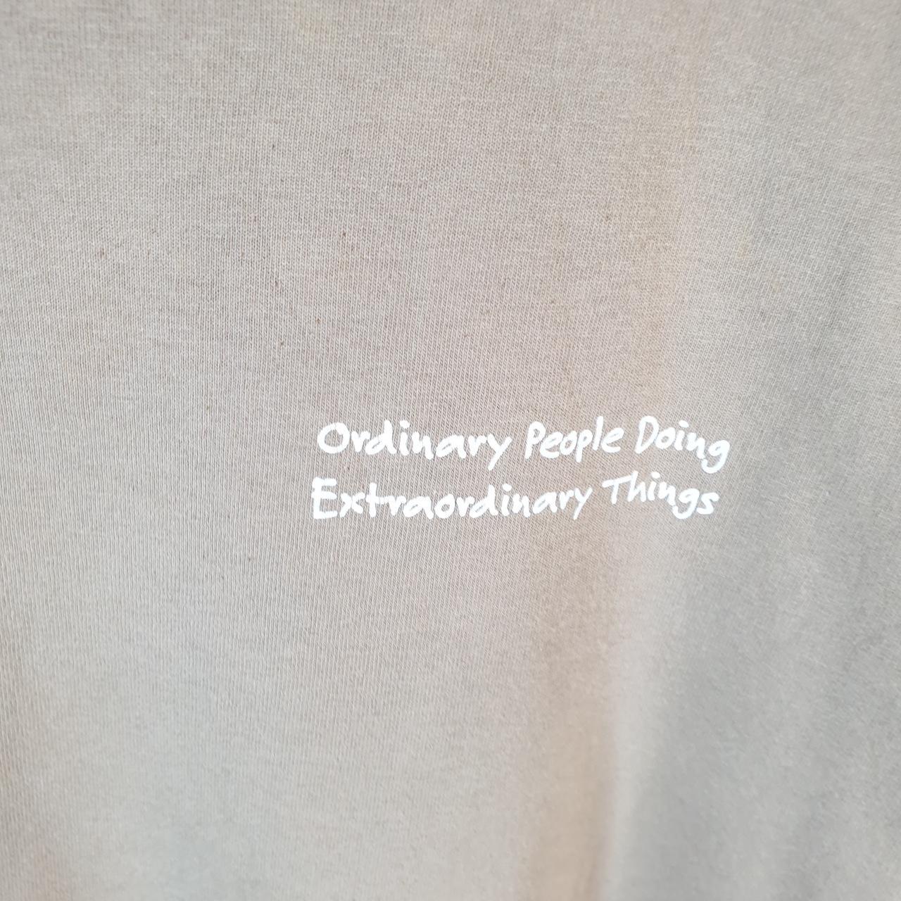 Vintage Murina Dear God Extraordinary 90s USA Single Stitch T Shirt Men’s XL Brown