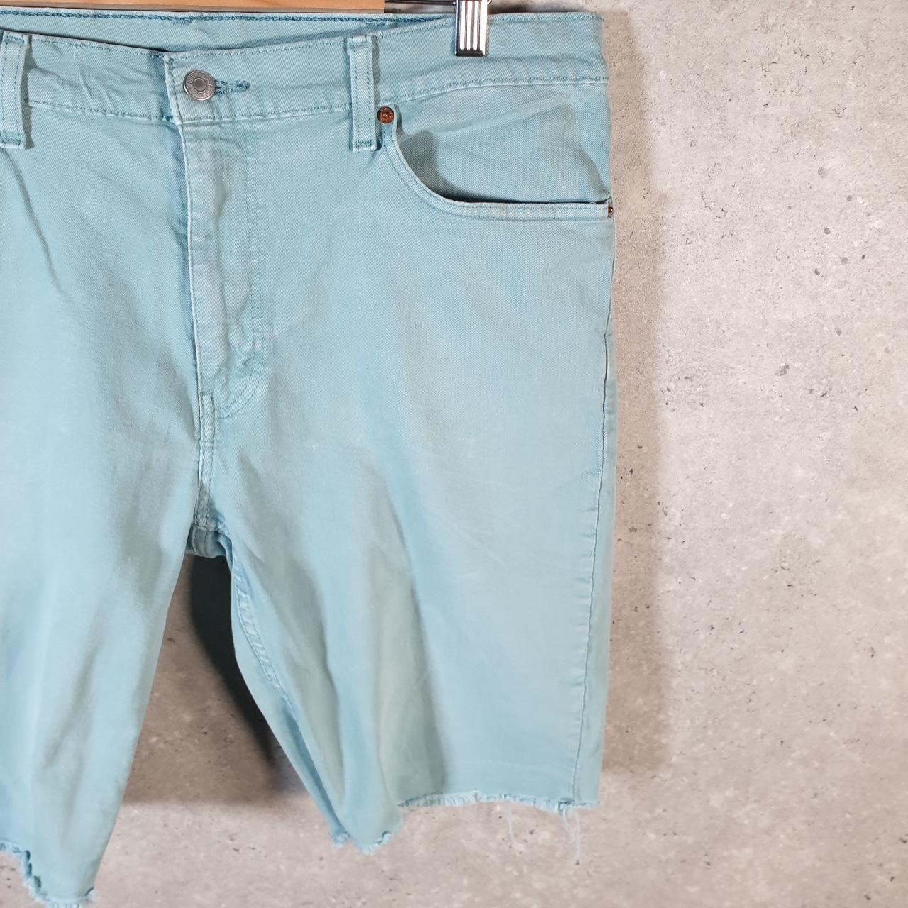 Vintage Levi’s 511 Baggy Shorts Jorts Cargo Mens W38 Blue Relaxed Denim