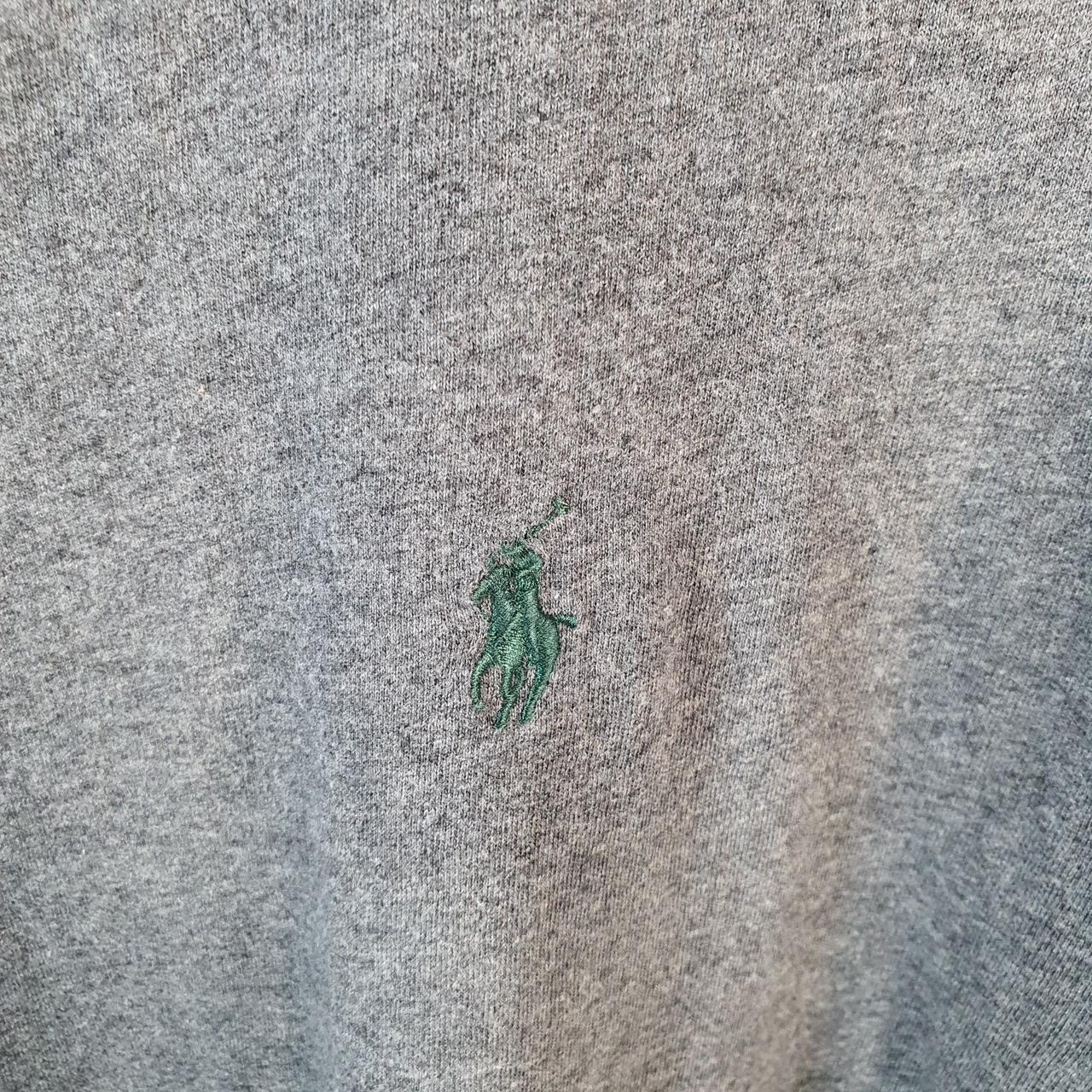 Vintage Ralph Lauren Polo Sport T Shirt Men’s XL Grey Classic Fit Embroidered Pony C8704