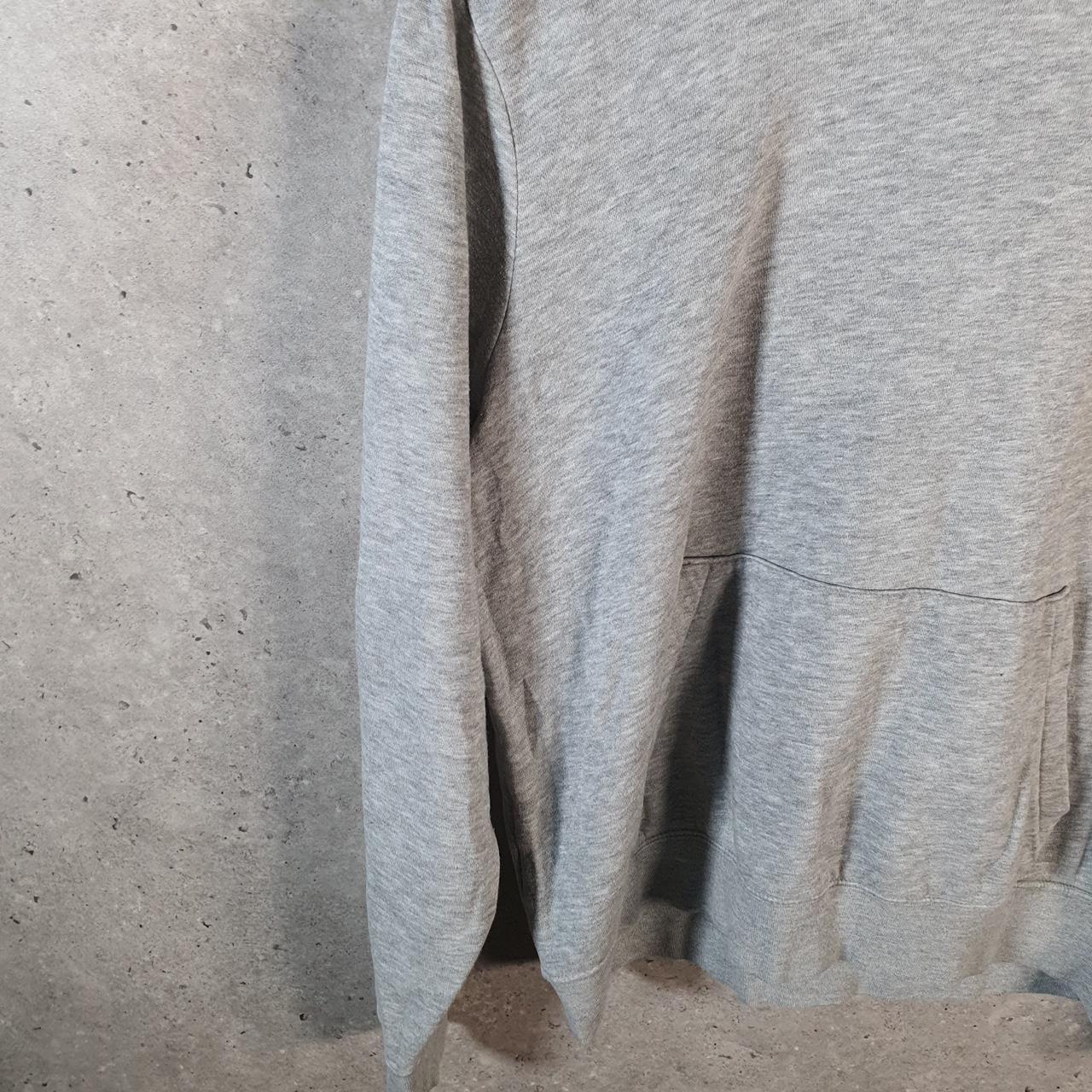 Vintage Nike Club Hoodie Womens Medium Grey Swoosh Y2K Pullover Logo