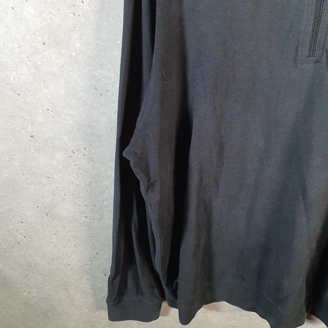 Vintage Ralph Lauren Polo Sweatshirt Men’s XL Black Cotton 1/4 Zip Pony