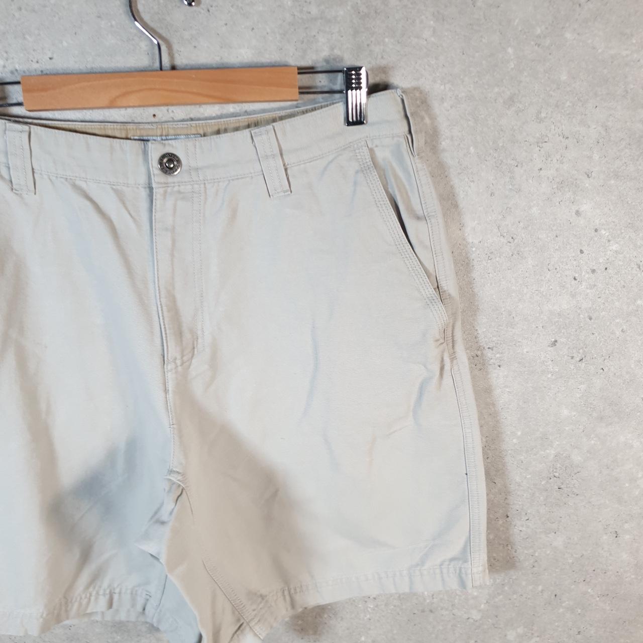 Vintage Columbia Performance Fishing Gear Shorts Men’s W36 Beige Athletic Hiking
