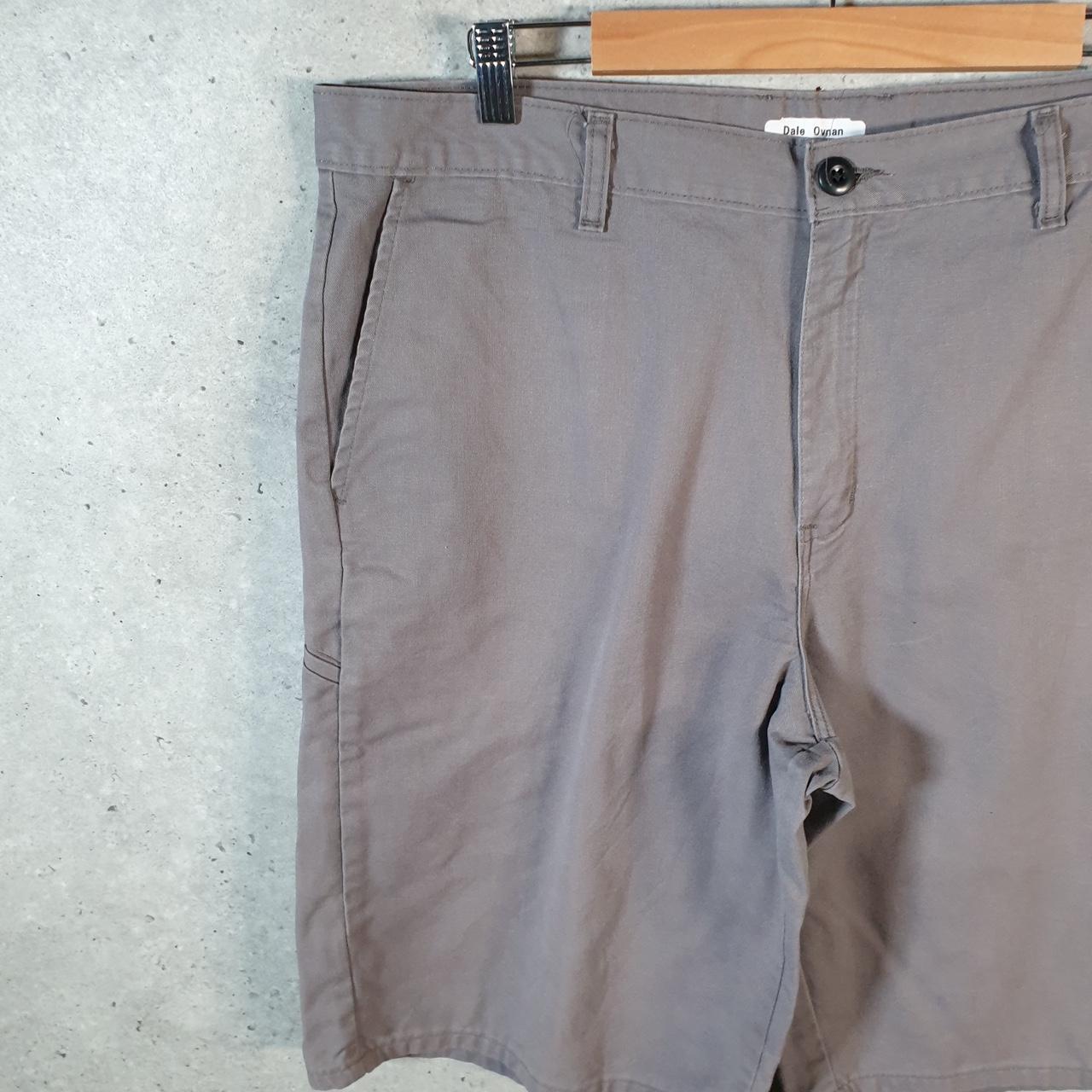 Vintage Dickies Baggy Chino Shorts Jorts Cargo Mens W38 Grey Loose Fit