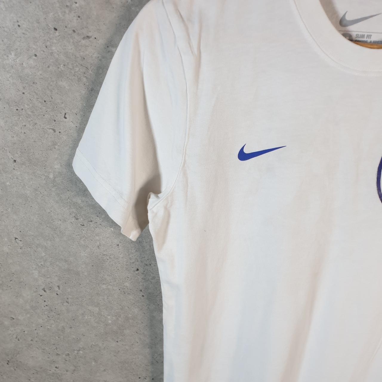 Vintage Nike USA Soccer Spellout T Shirt Men’s Medium White Swoosh Logo