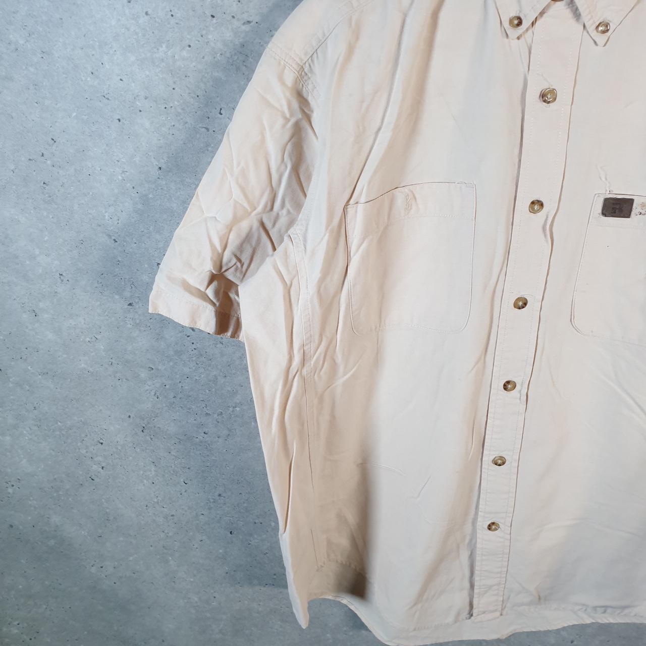 Vintage Riggs Workwear Wrangler Shirt Men’s XL Brown Cotton Custom Fit