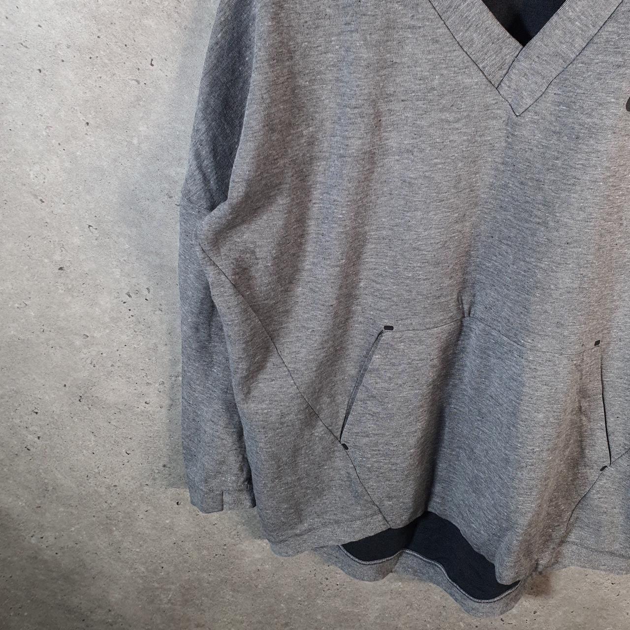 Vintage Nike Club Spellout Hoodie Men’s Medium Grey Swoosh Y2K Pullover