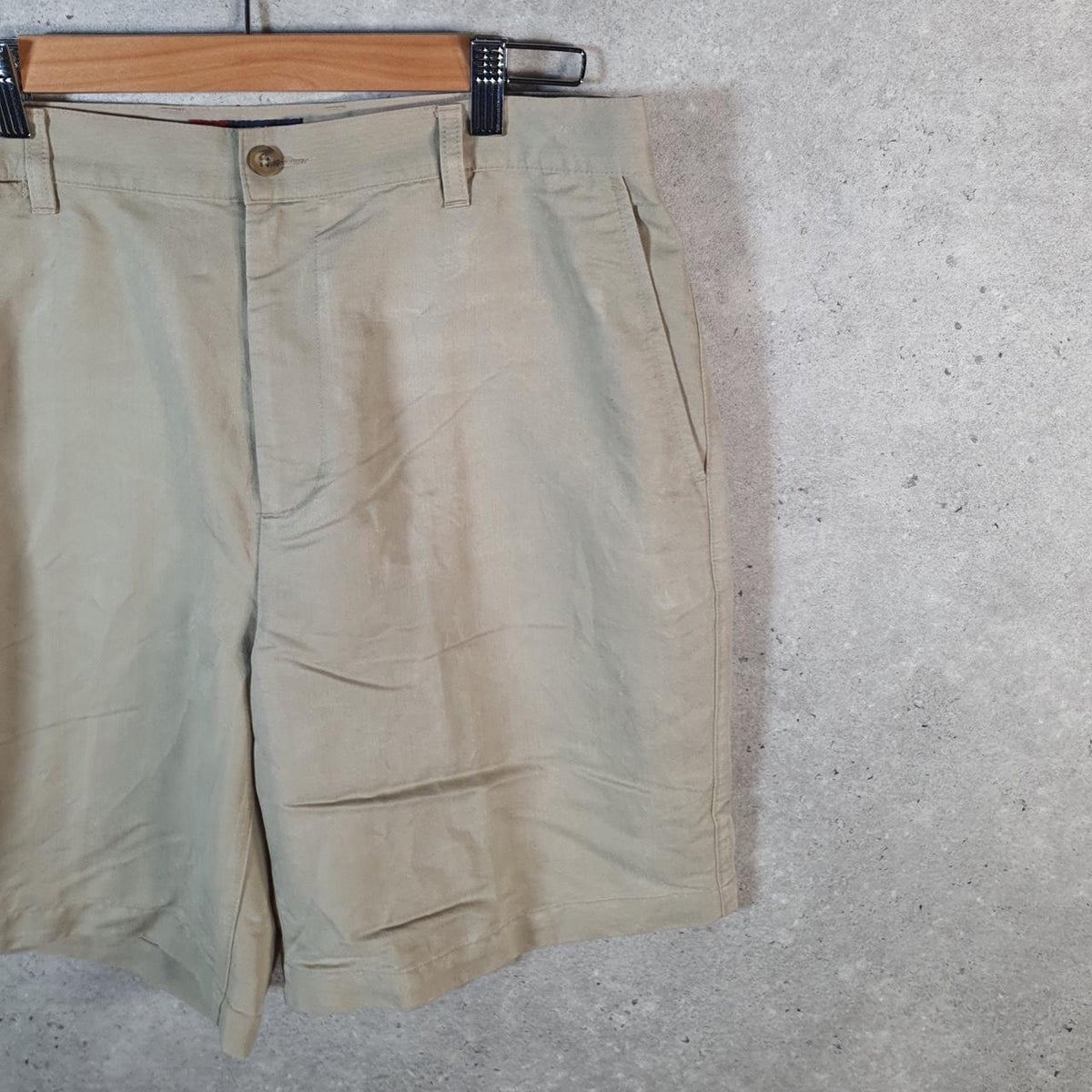 Vintage Chaps Ralph Lauren Polo Shorts Jorts Chino Cargo Men’s W34 Brown Baggy Cotton