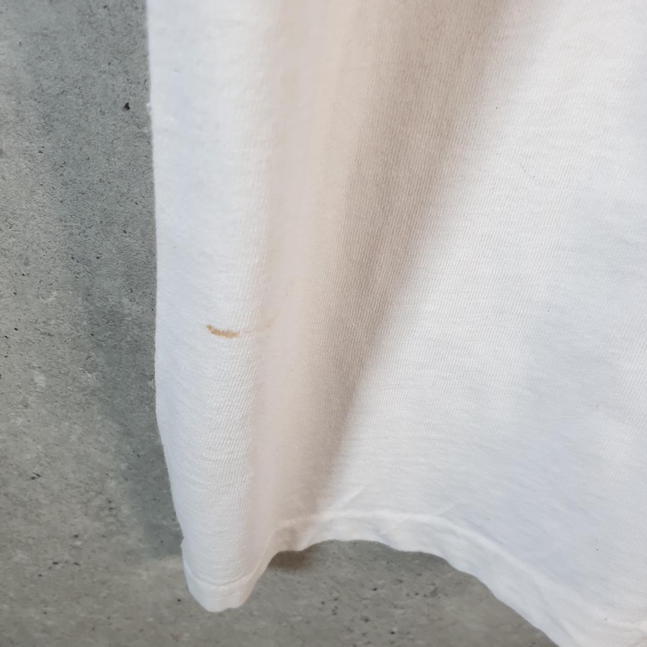 Vintage Fruit Of The Loom 1988 Bush Quayle California Gold Rush USA Single Stitch T Shirt Men’s Large White