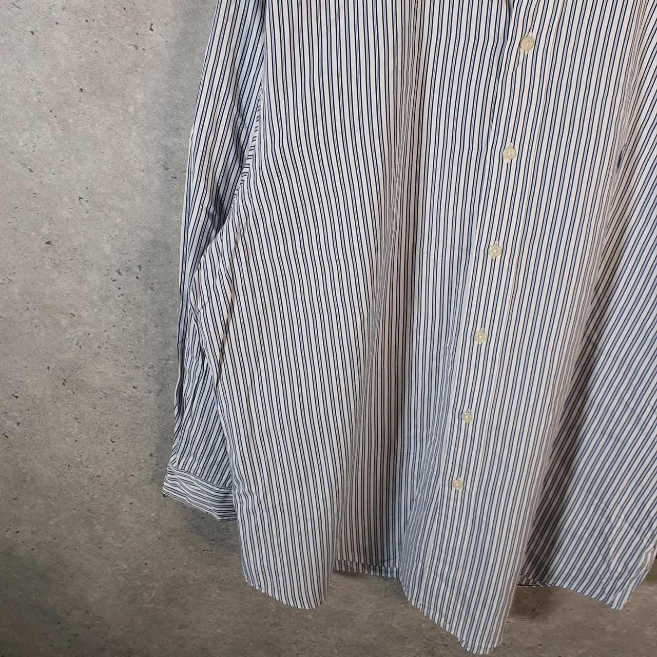 Vintage Ralph Lauren Button Down Shirt Men’s XL Striped Classic Fit Pony Cotton