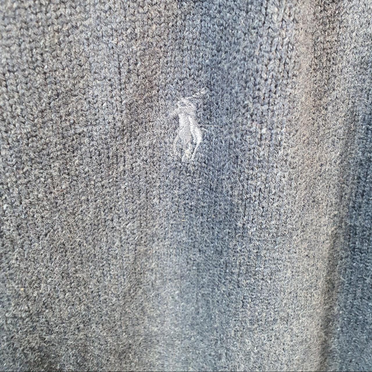 Vintage Ralph Lauren Polo Heavyweight Sweatshirt Men’s Medium Blue Pullover Pony C8854