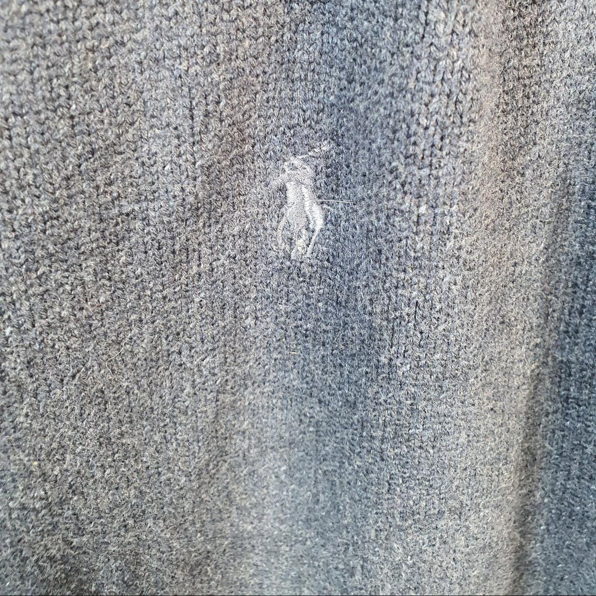 Vintage Ralph Lauren Polo Heavyweight Sweatshirt Men’s Medium Blue Pullover Pony C8854