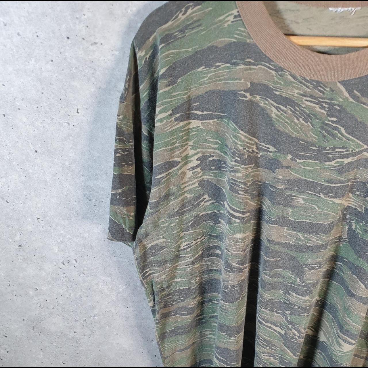 Vintage RealTree Army 90s USA Graphic Single Stitch T Shirt Men’s Medium Green