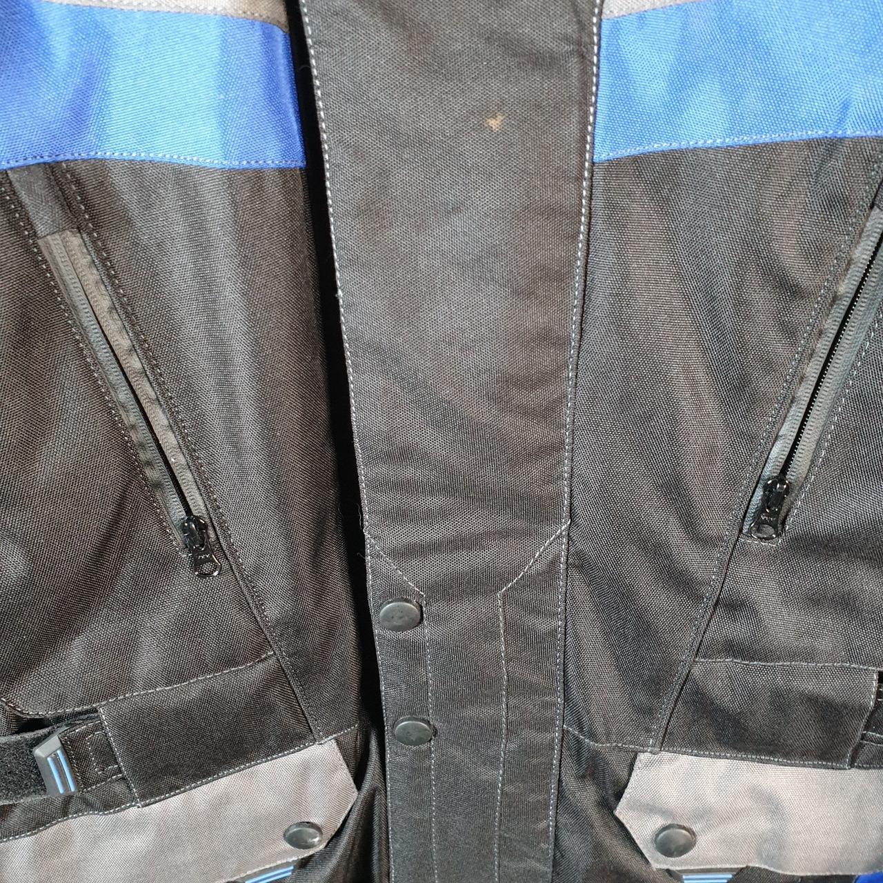 Vintage Rayven Motorcycle Jacket Mens Small Black Armoured Padded Shoulder Elbows