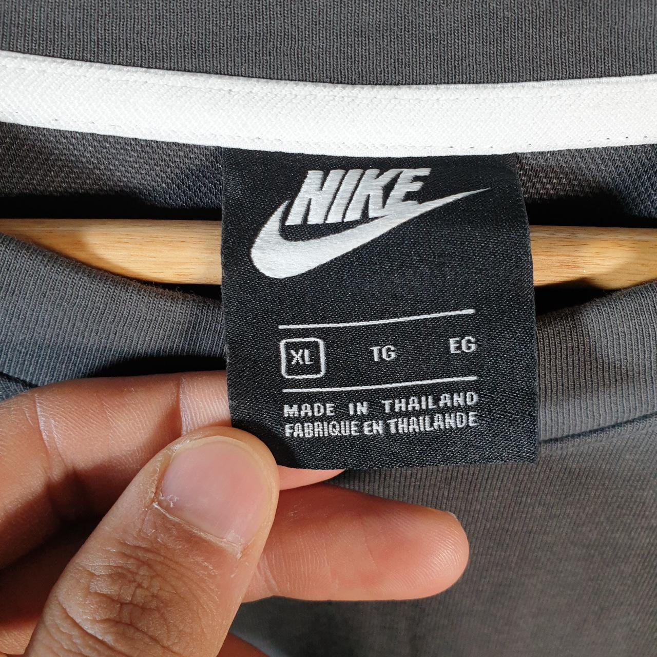 Vintage Nike Club Sweatshirt Mens XL Grey Swoosh Y2K Pullover Embroidered Logo