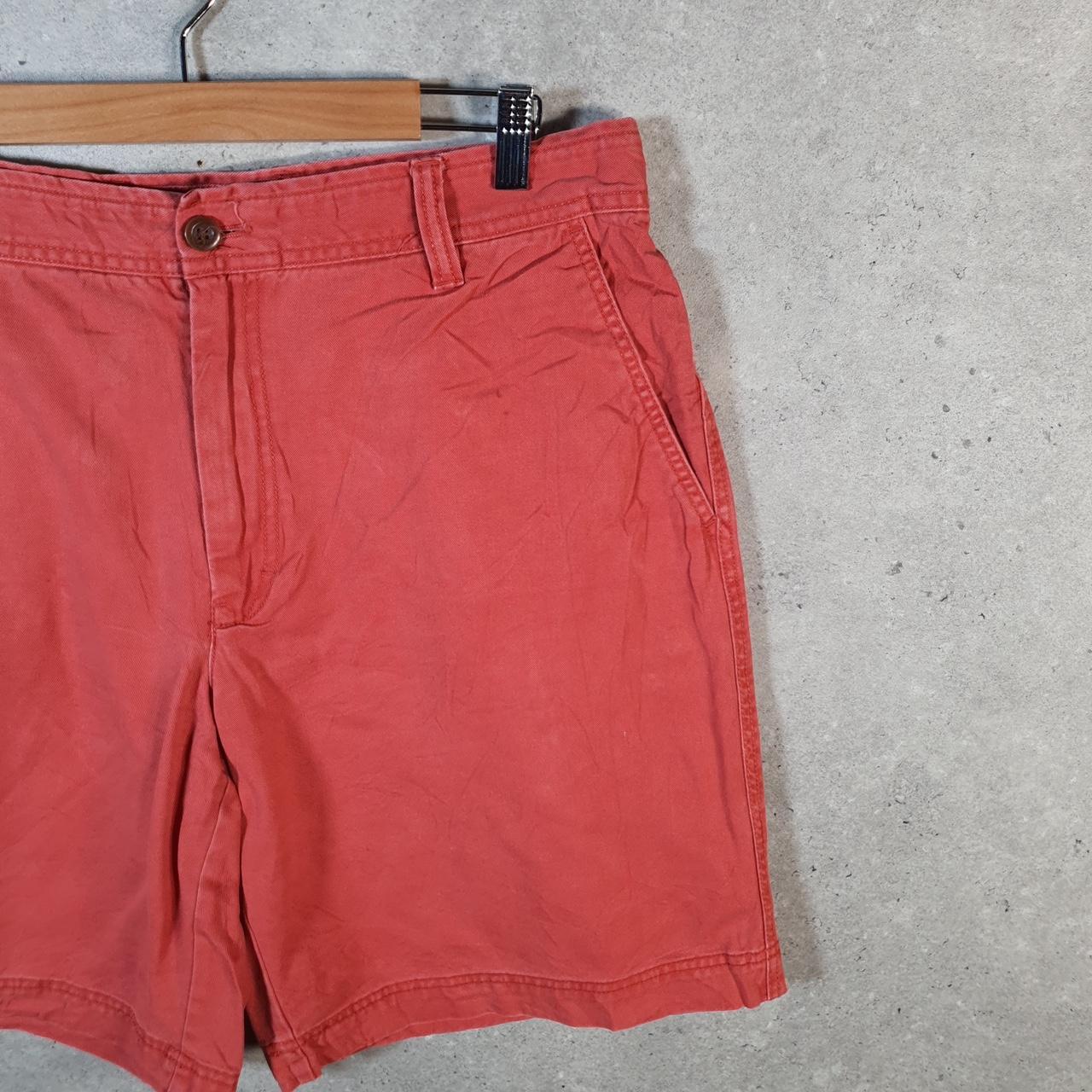 Vintage Izod Golf Chino Shorts Jorts Cargo Men’s W36 Red Baggy Cotton