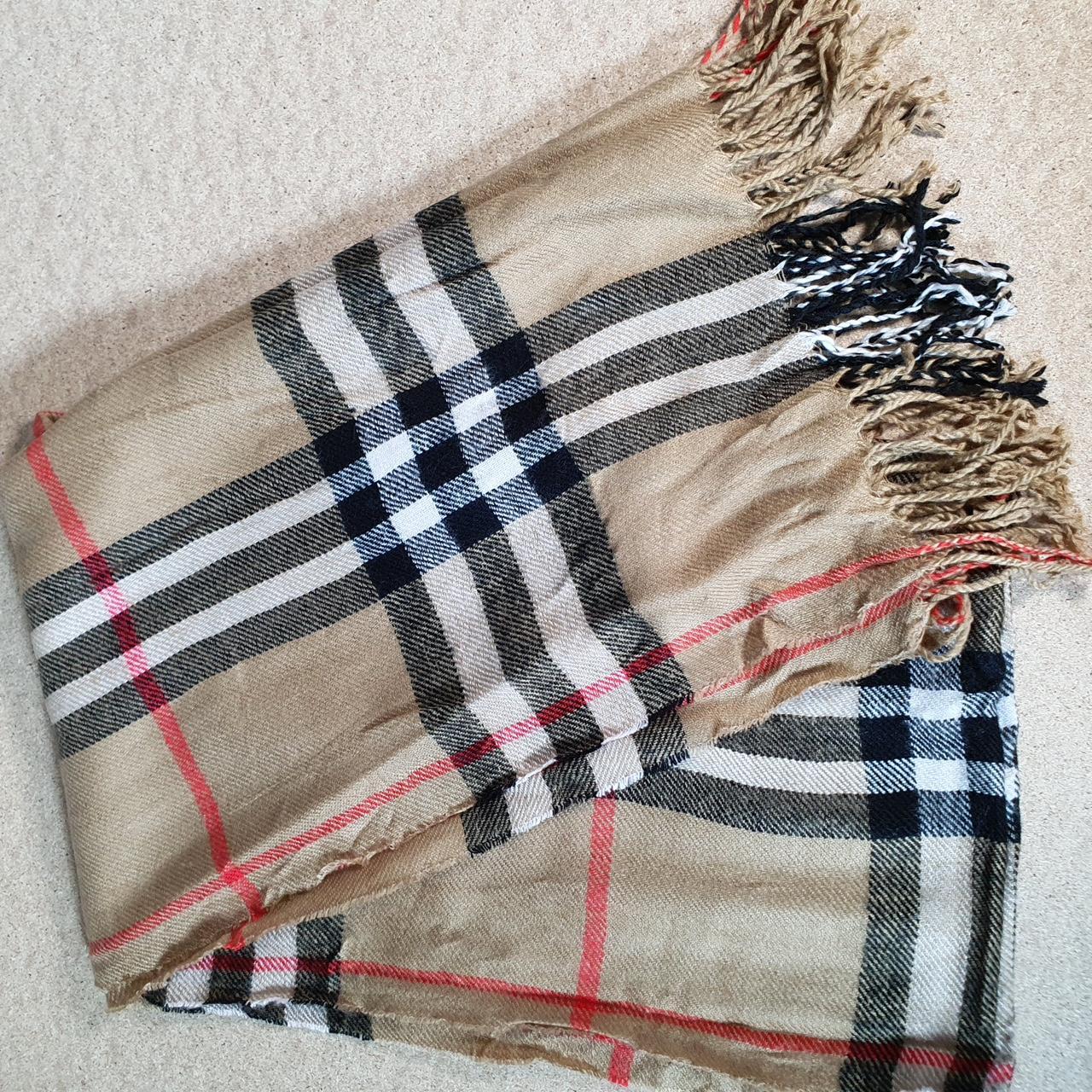 Tartan Nova Check Checkered Scarf