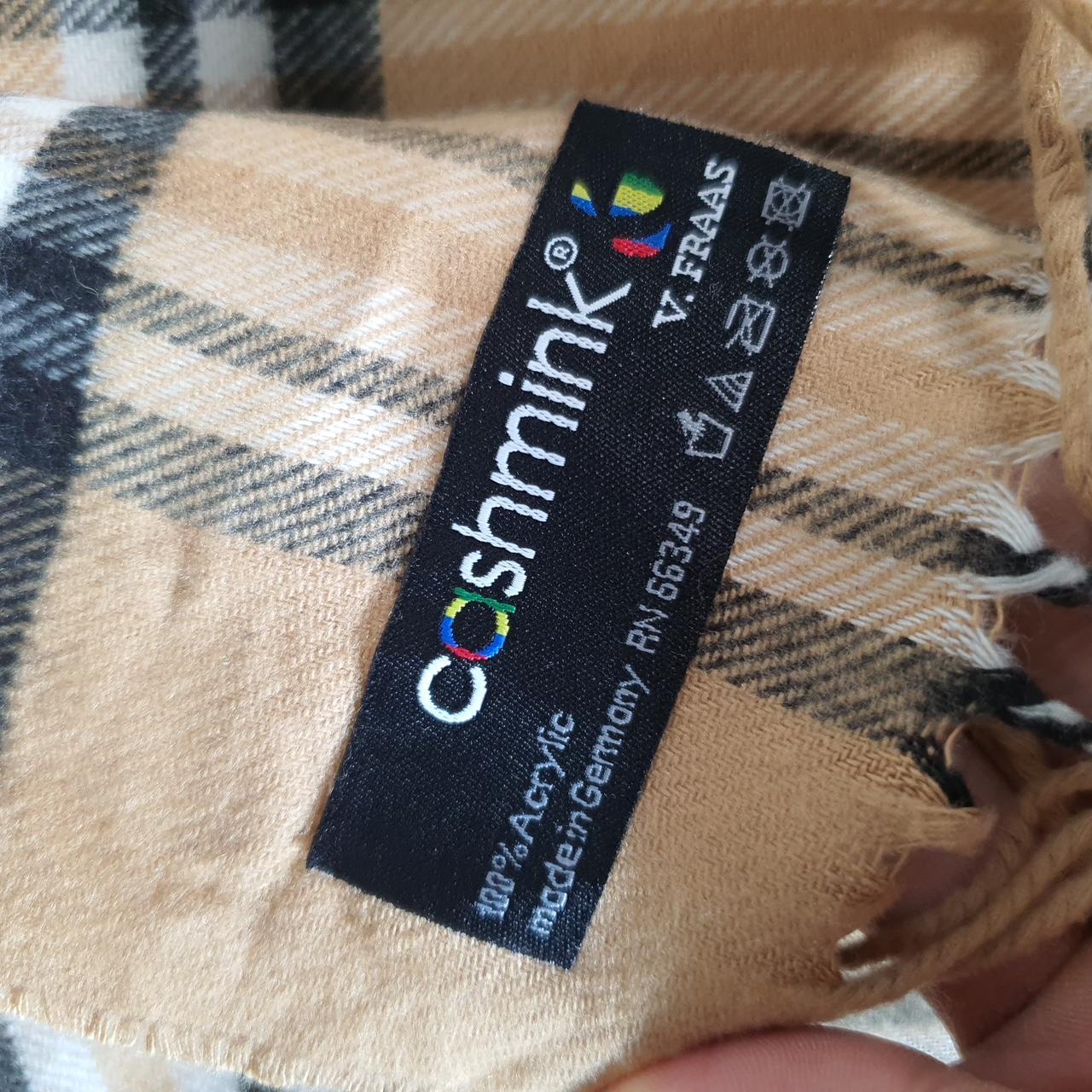 Cashmink Acrylic Tartan Nova Check Checkered Scarf