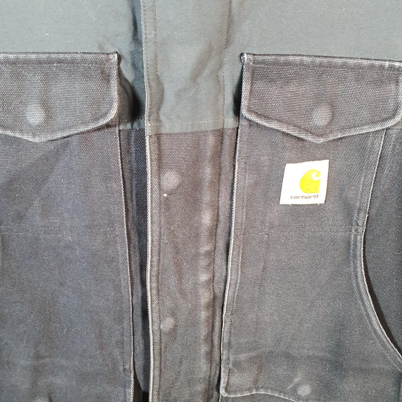Vintage Carhartt Howard Jacket Seam Sealed Men’s Medium Marlin Jet Waterproof Big Fish Vintage