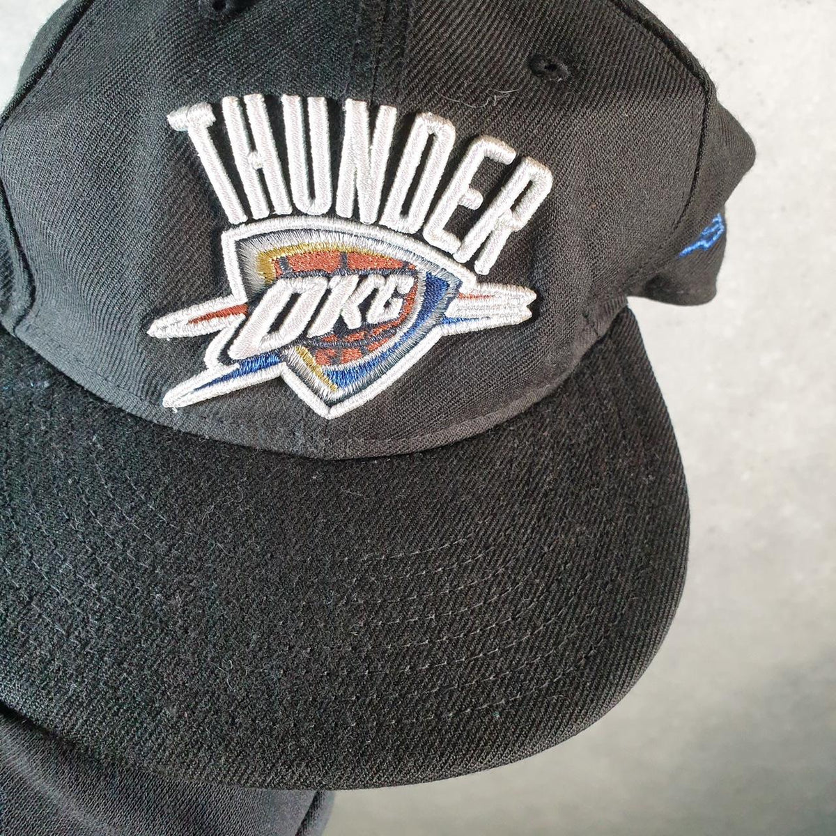 Vintage New Era NBA OKC Thunder Cap Men’s USA Spellout Athletic C8547