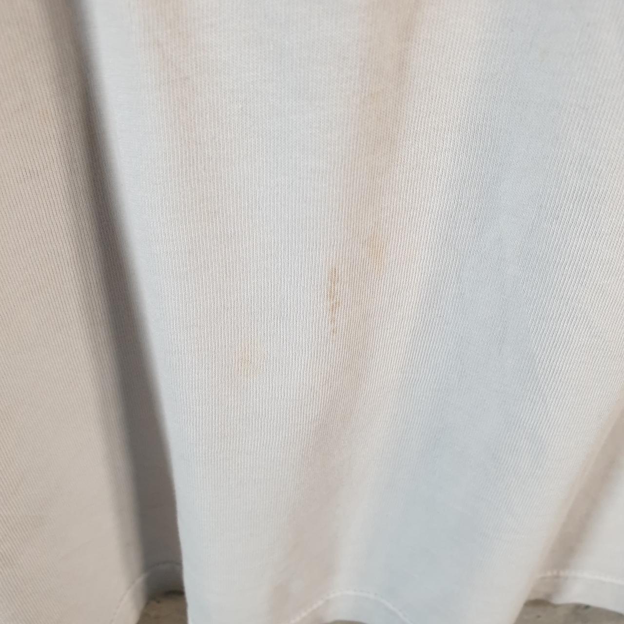 Vintage Adidas Spellout Trefoil Retro T Shirt Mens XS White Logo Athletic