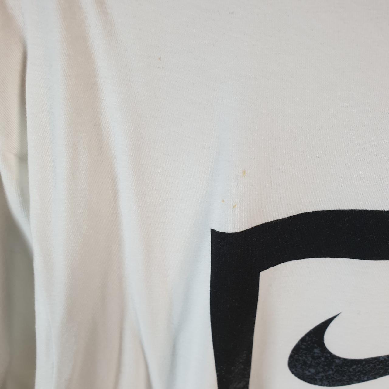 Vintage Nike Dri Fit Club Spellout T Shirt Men’s 2XL White Logo Swoosh Athletic