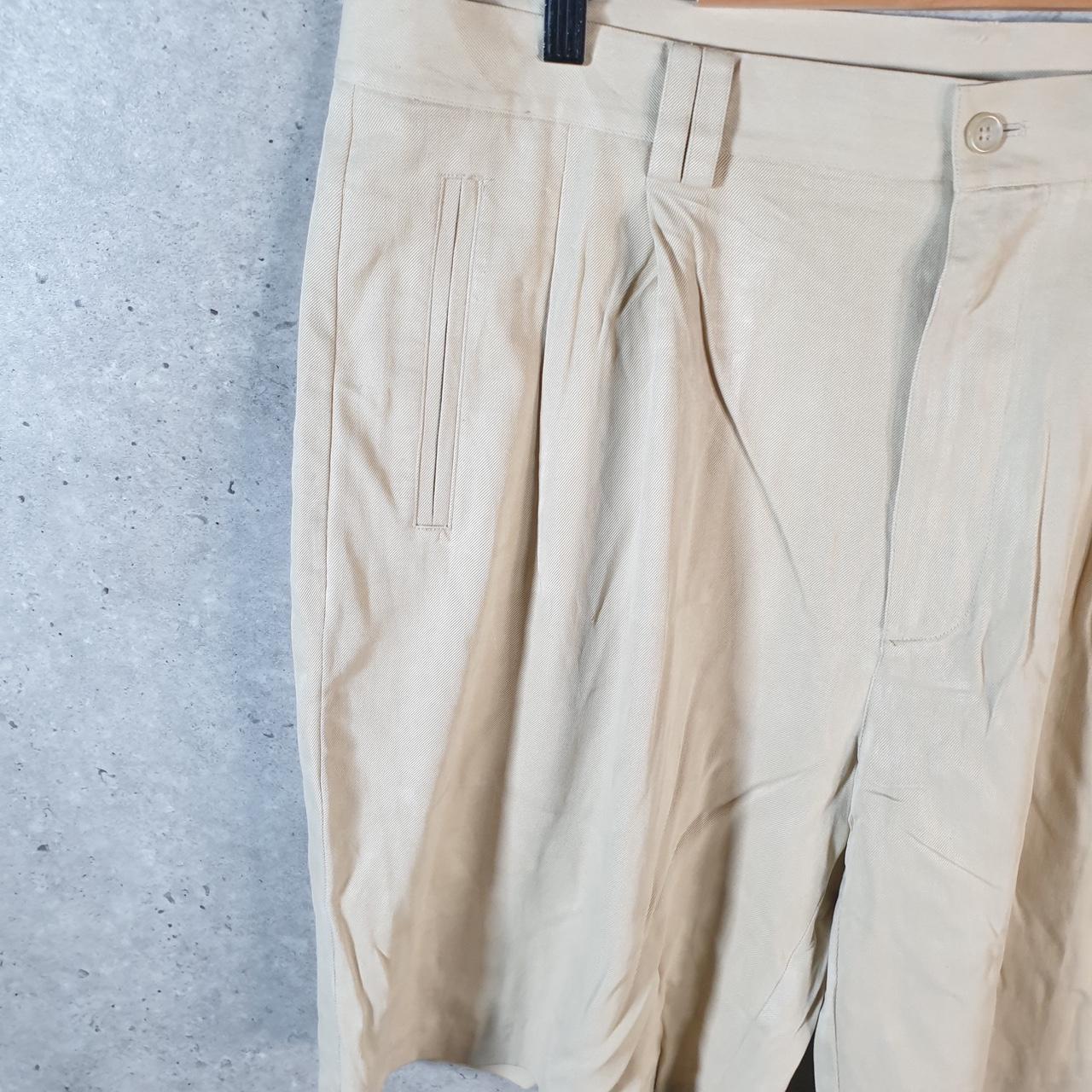 Vintage Izod Golf Chino Shorts Jorts Cargo Men’s W38 Brown Baggy Cotton